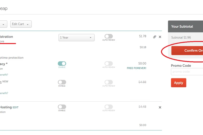 Namecheap 域名注册