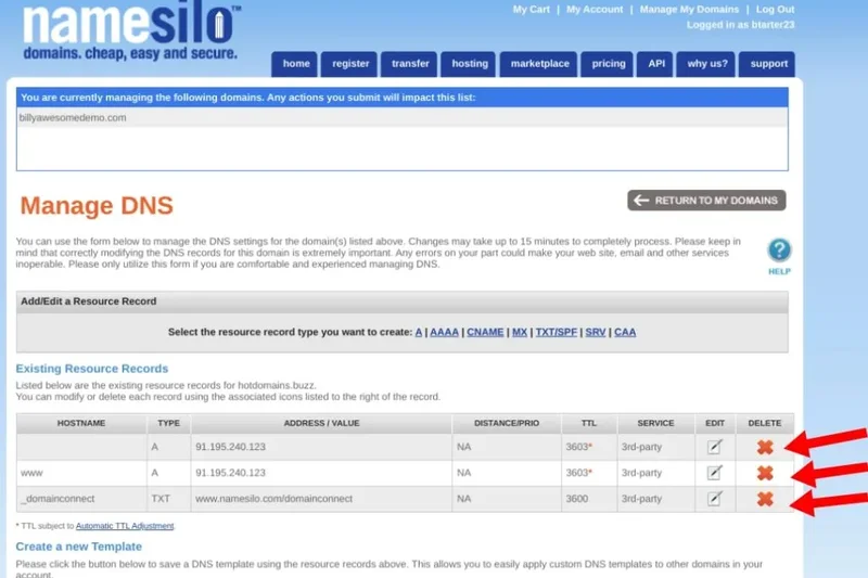 NameSilo 域名注册