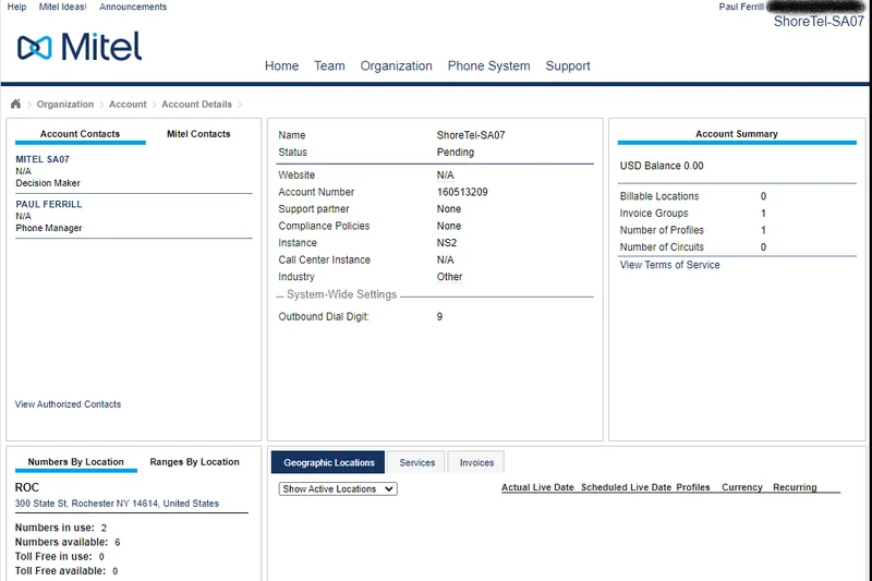 Mitel MiCloud Connect
