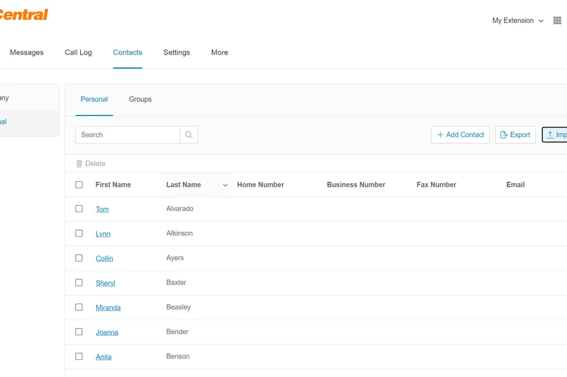 RingCentral RingEX Core
