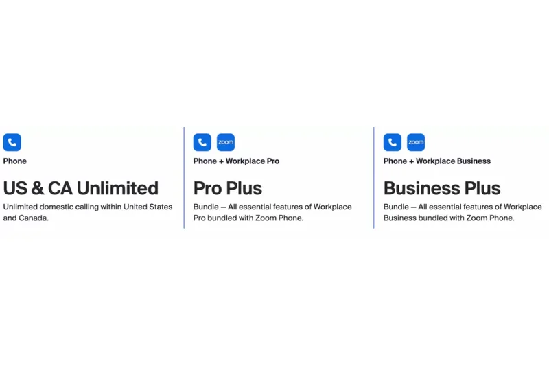 Zoom Phone 美国和加拿大无限通话