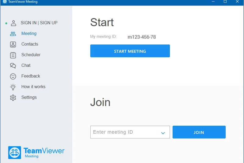 TeamViewer Meeting