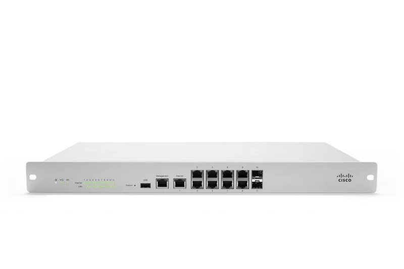 Cisco Meraki MX100 安全与SD-WAN设备