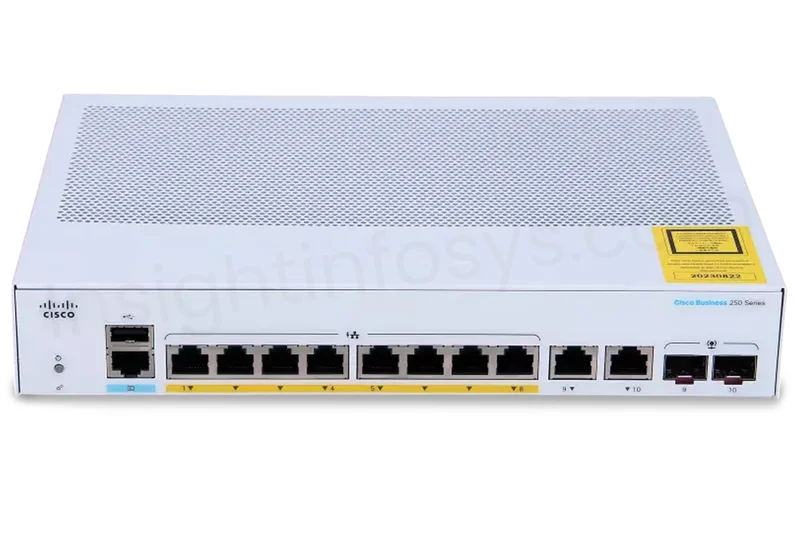Cisco Business CBS250-8P-E-2G