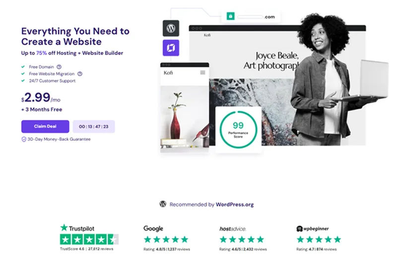Hostinger Business Managed WordPress