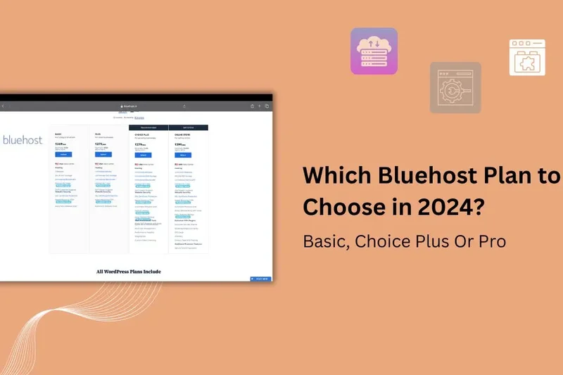 Bluehost Choice Plus