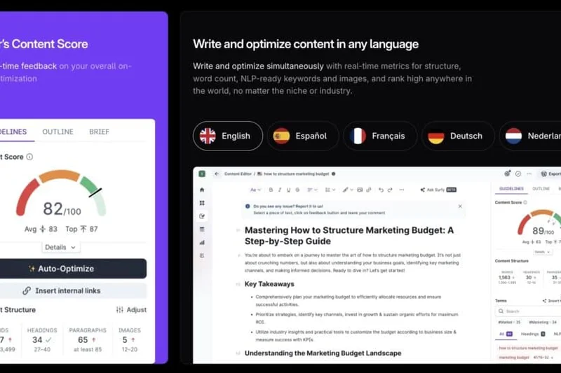 Surfer SEO Keyword Research