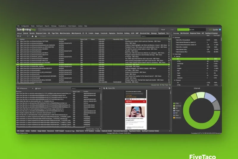 Screaming Frog SEO Spider