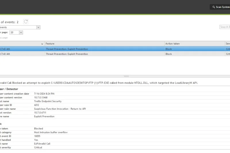 Trellix Endpoint Security (ENS)