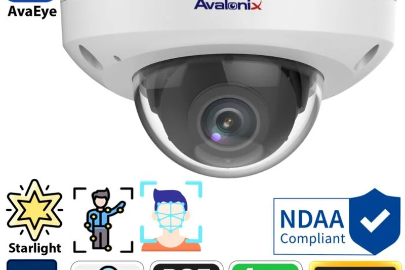 AvaEye 2K 4MP PoE Dome (IP2KDE)