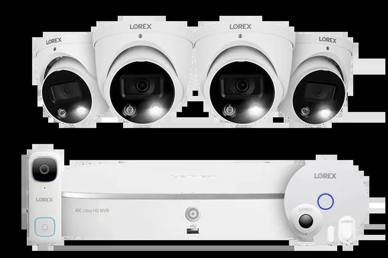 Lorex Fusion 4K Smart Deterrence Dome