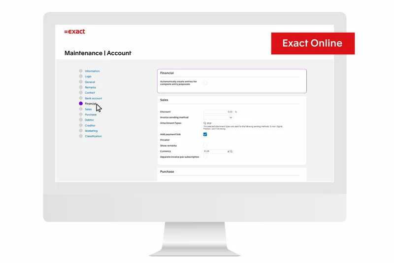Exact Online Accounting