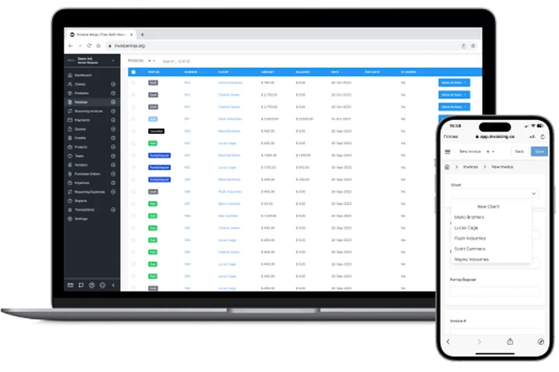 Invoice Ninja (免费版)