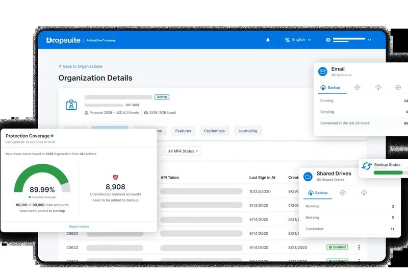 Dropsuite Cloud Backup