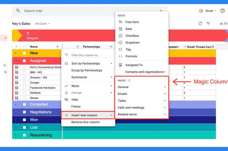 Streak CRM for Gmail