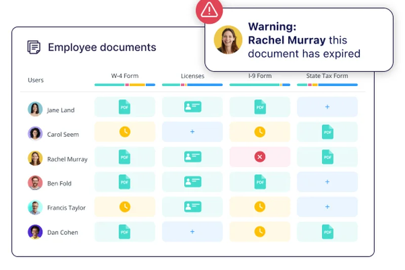 Connecteam HR & 技能