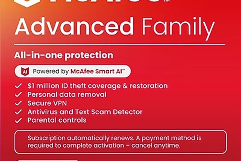McAfee+ Advanced Family