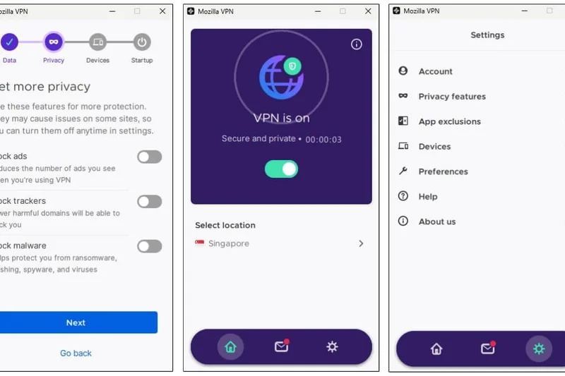 Mozilla VPN (年度套餐)