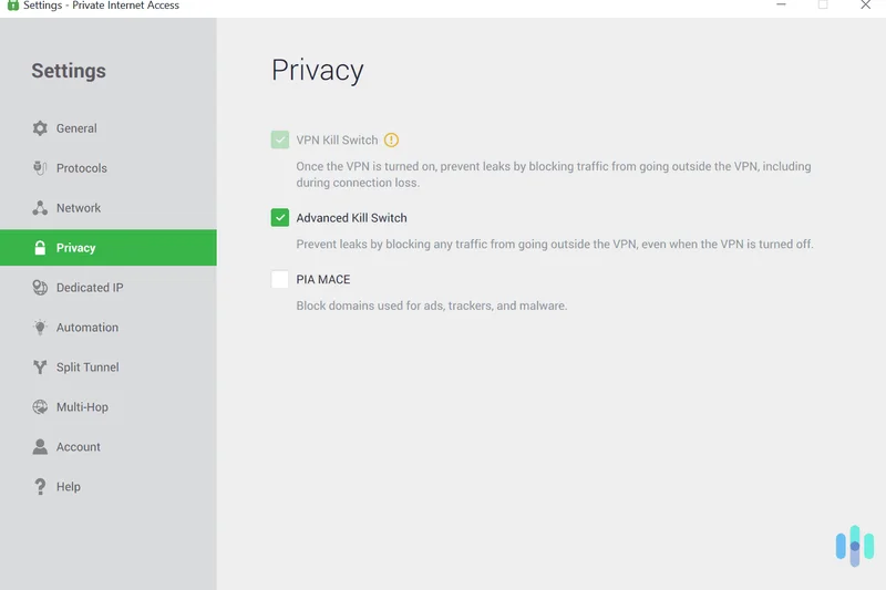 Private Internet Access (PIA)