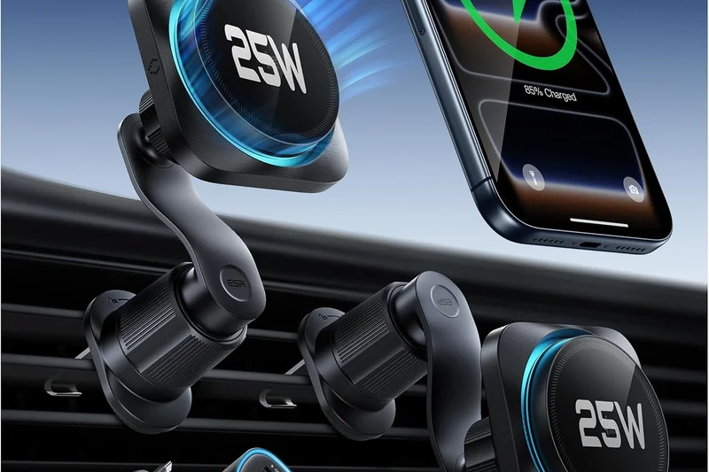 ESR Qi2 Magnetic Wireless Car Charger