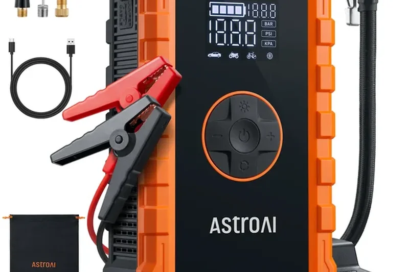 AstroAI S8 Air 带空压机汽车应急启动电源