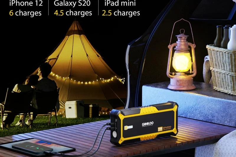 GOOLOO GP4000 4000A 峰值汽车应急启动电源