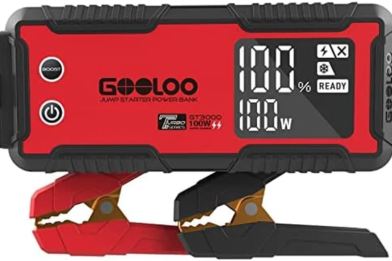 GOOLOO GT3000 3000A 100W PD快充汽车应急启动电源