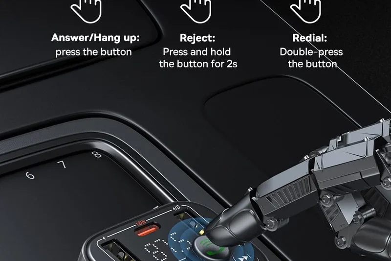 Baseus 车载 Bluetooth FM 发射器