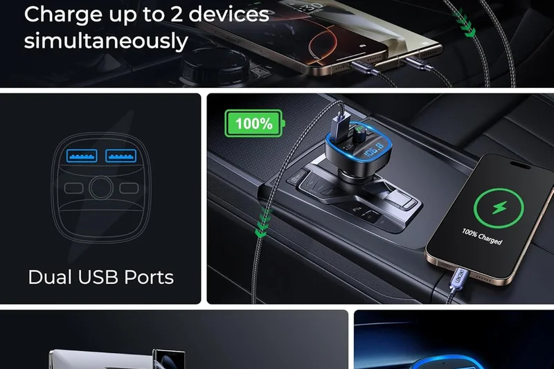 Lencent T25 Bluetooth FM 发射器