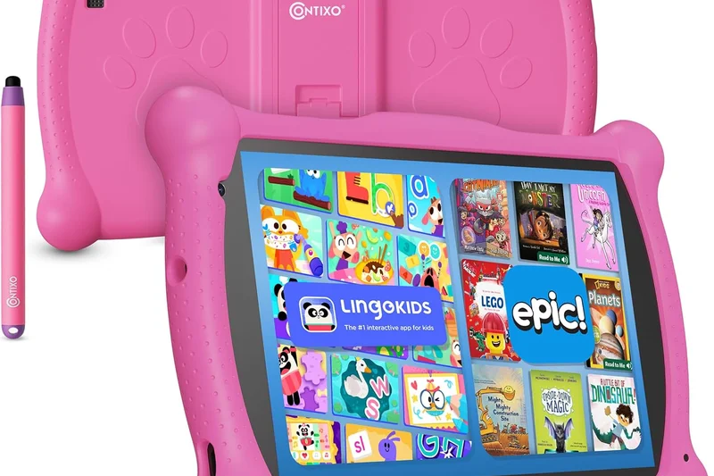 Contixo V10 7-inch Kids Tablet - Pink