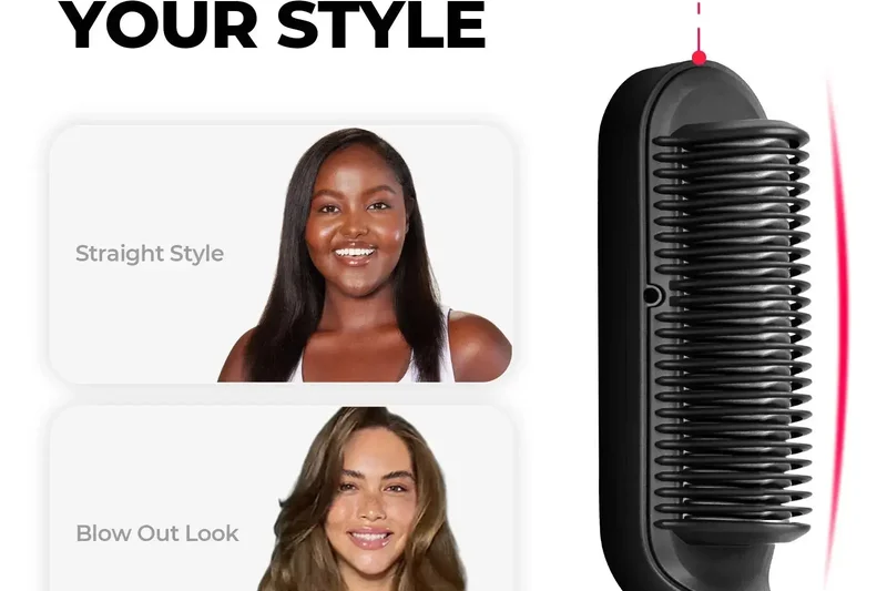 TYMO Ring Plus Ionic Straightening Comb