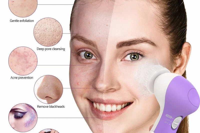 PIXNOR Waterproof Face Spin Brush