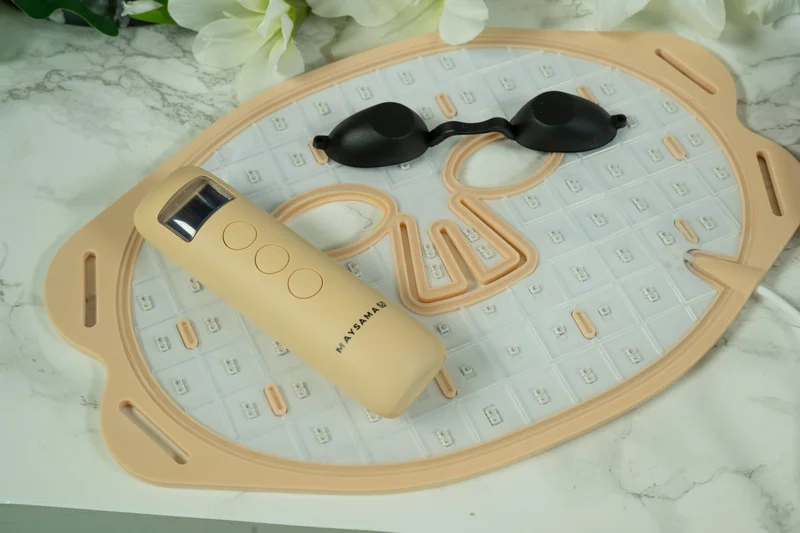 Pulsed LED Light Therapy Mask
