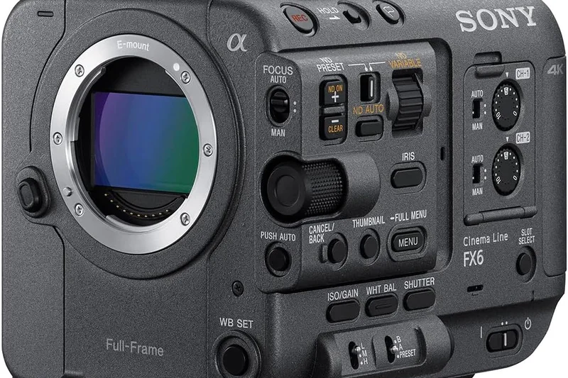 Sony FX6 Full-Frame Cinema Camera
