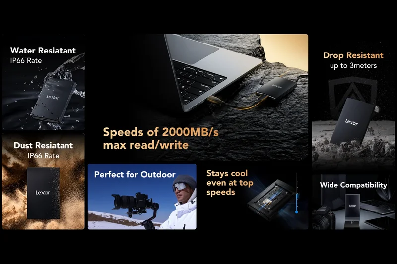 Lexar Armor 700 便携式固态硬盘