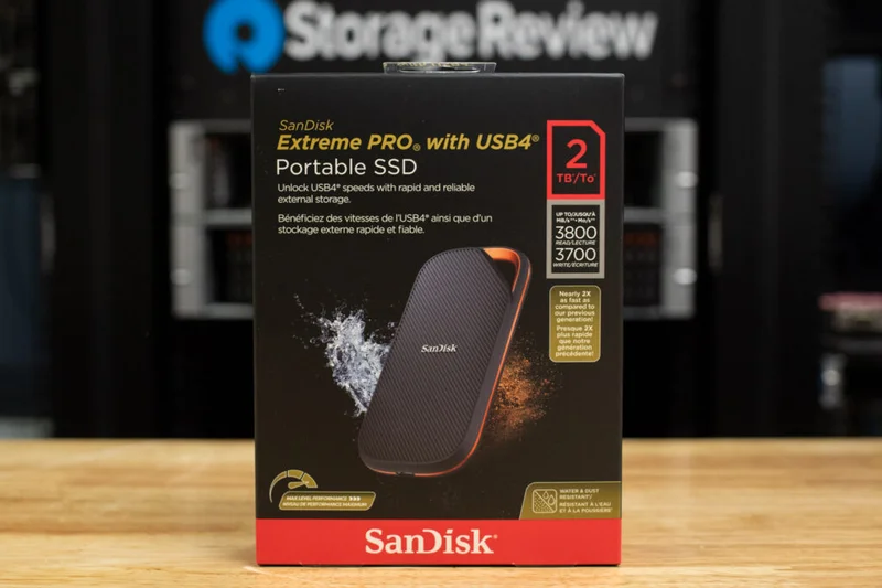 SanDisk Extreme PRO USB4 便携式固态硬盘
