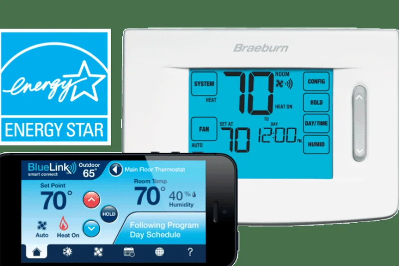 Braeburn BlueLink 7320 Smart Wi-Fi Thermostat