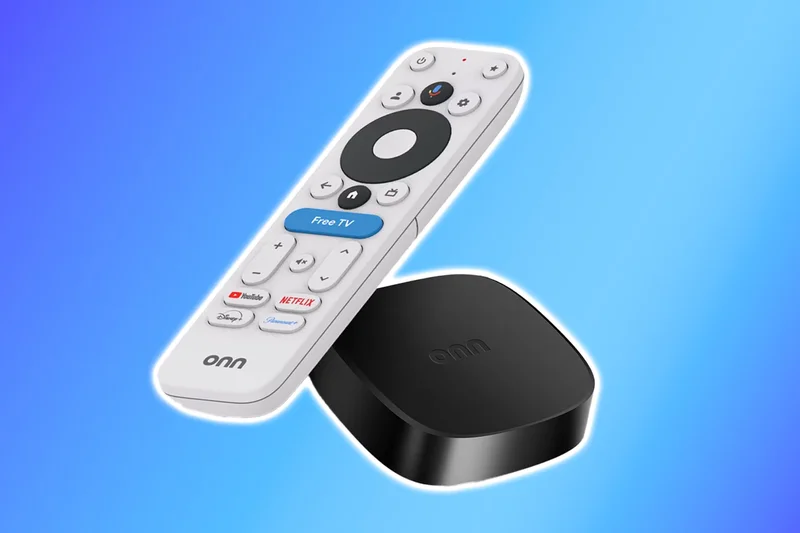 Onn. Google TV 4K 流媒体盒