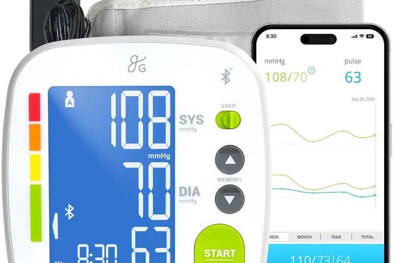 Greater Goods Bluetooth Smart Blood Pressure Monitor