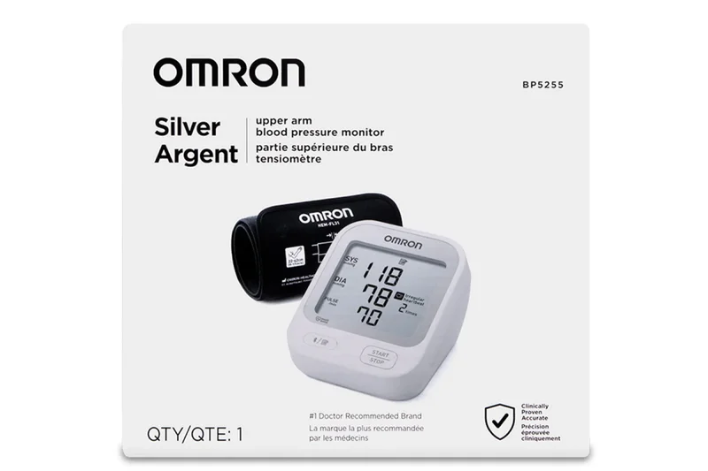 Omron Silver Wireless Upper Arm