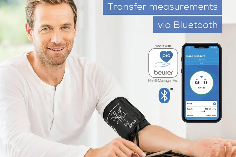 BM54 Bluetooth Upper Arm Blood Pressure Monitor