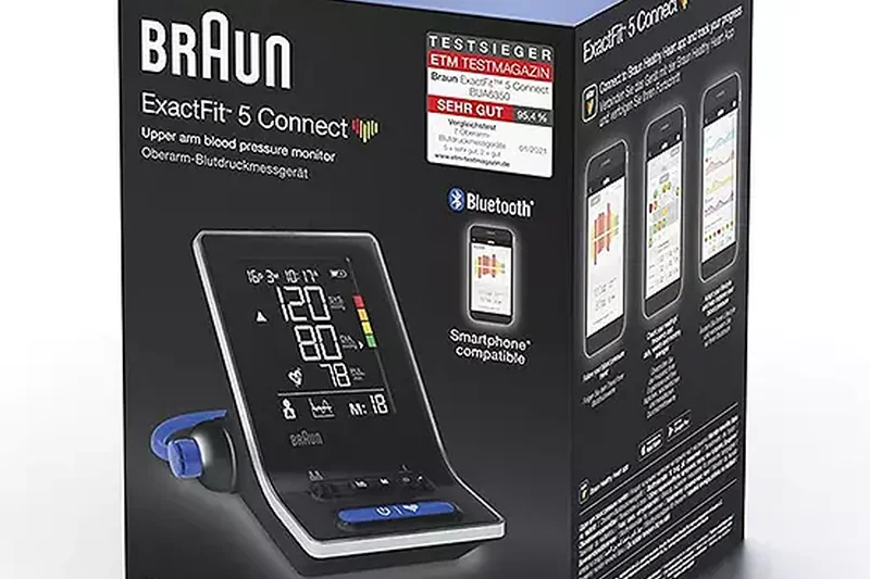 ExactFit 5 Connect Smart Blood Pressure Monitor