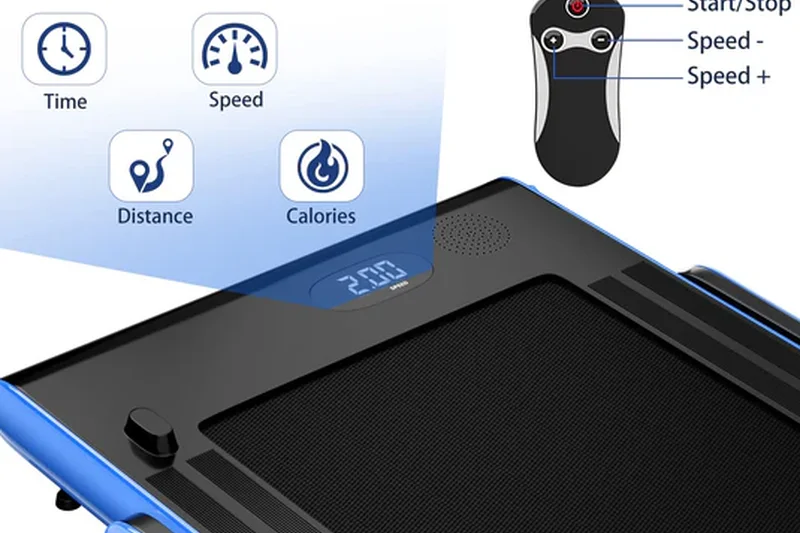 Goplus 2合1折叠跑步机