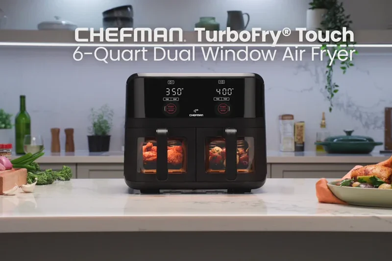 Chefman TurboFry Touch 双篮空气炸锅