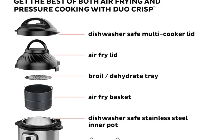Instant Pot Duo Crisp + 空气炸锅