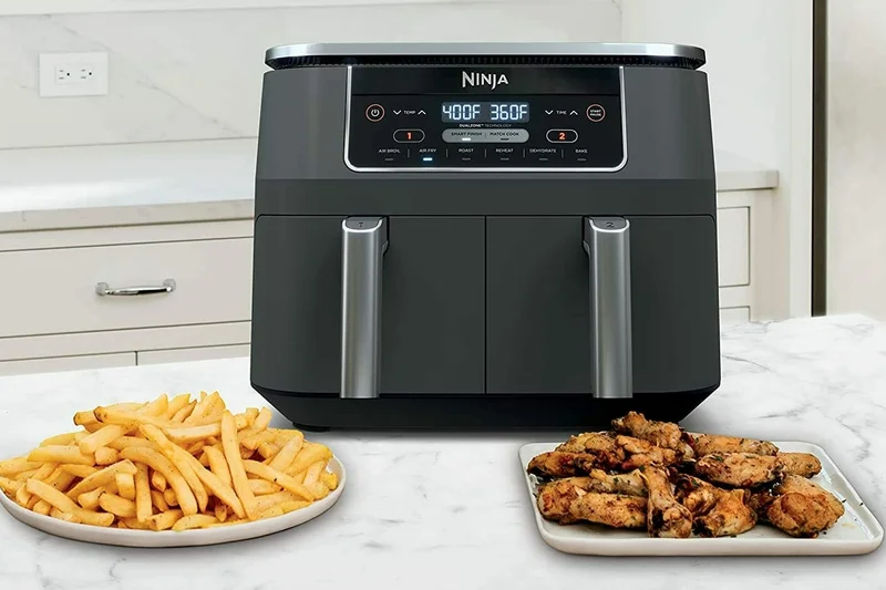 Ninja Foodi 8-Qt. 2-Basket Air Fryer (DZ201)