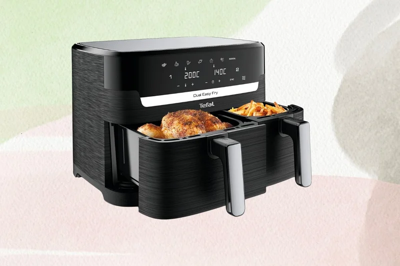 Tefal Easy Fry Dual Zone 空气炸锅 & 烤架 8.3L