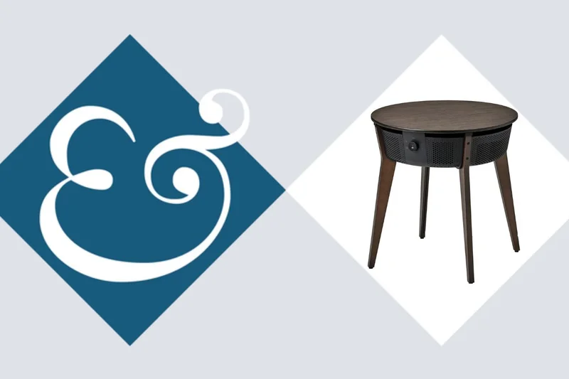 IKEA STARKVIND 带空气净化器边桌