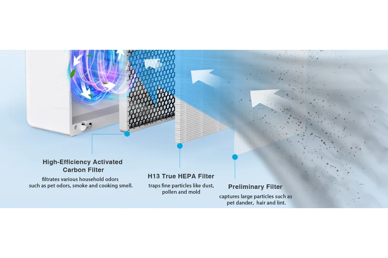 MOOKA E-300L True HEPA空气净化器