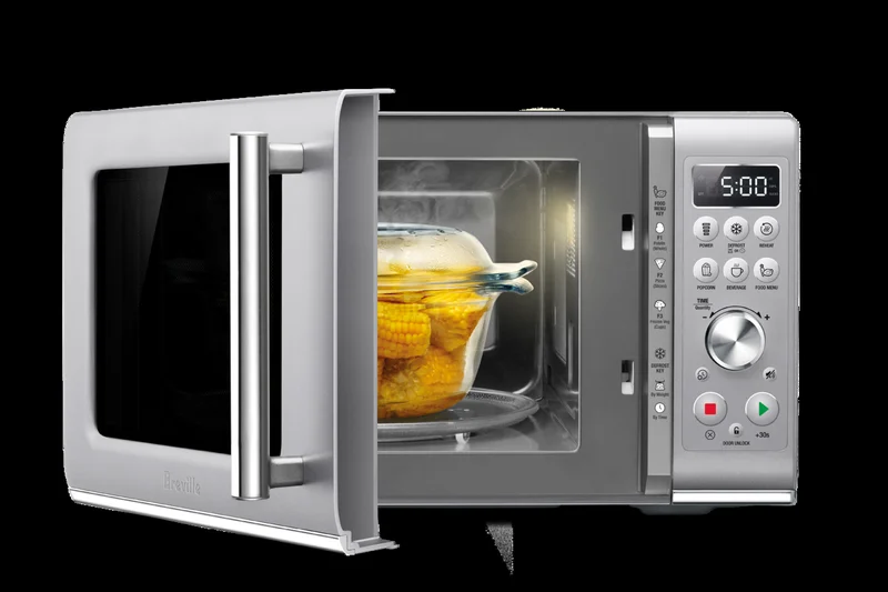 Breville the Compact Wave Soft Close BMO650BSS1BUC1